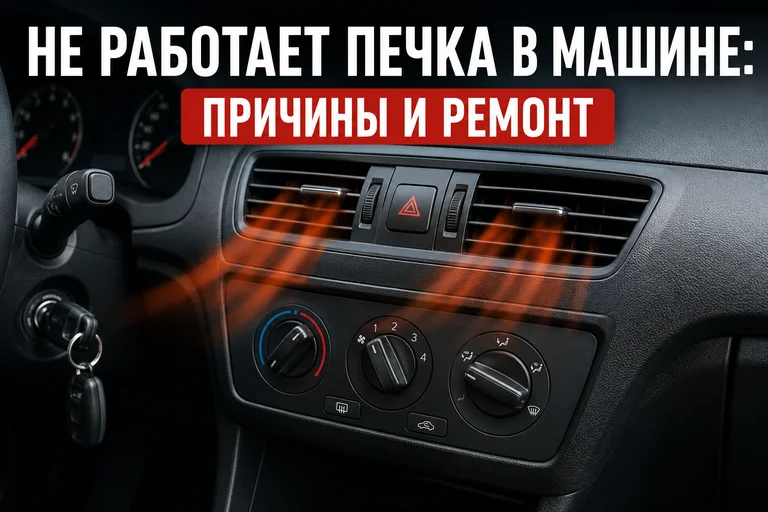 Не работает печка в машине: причины и ремонт