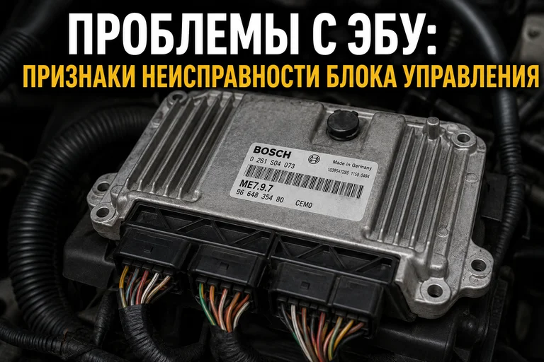 Проблемы с ЭБУ: признаки неисправности блока управления